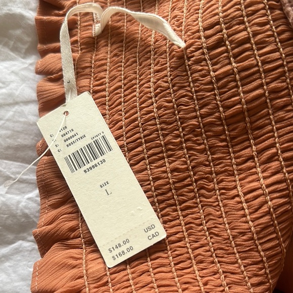 NWT Anthropologie Smocked Maxi Skirt - Picture 6 of 6